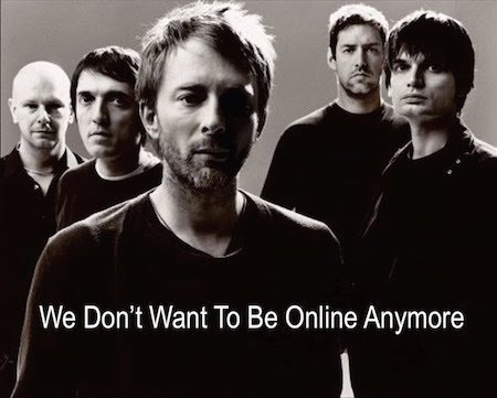 Radiohead erased online