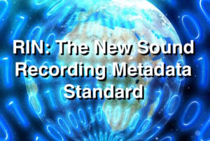 RIN: Metadata Standard