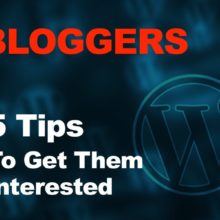 5 tips to get bloggers interested