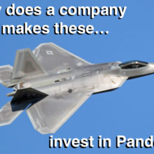 Lockheed-Martin invests in Pandora