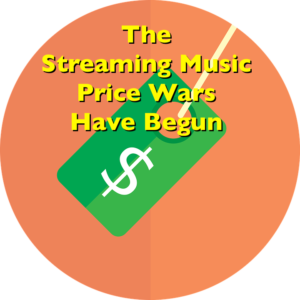 streaming music price wars