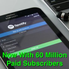 Spotify paid subscribers