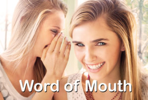 word of mouth