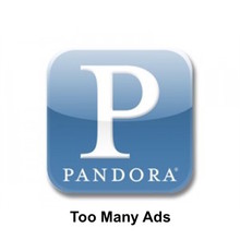 Pandora ads on the Music 3.0 blog