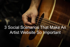 social scenarios artist website on the Music 3.0 blog