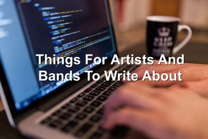 Things to write about on the Music 3.0 Blog