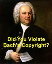 Bach copyright