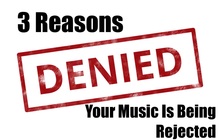 streaming music rejected image