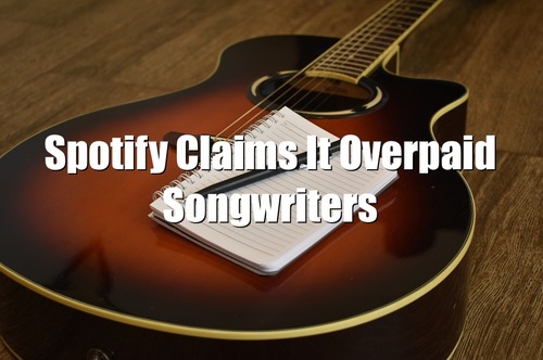 Spotify overpaid songwriters image