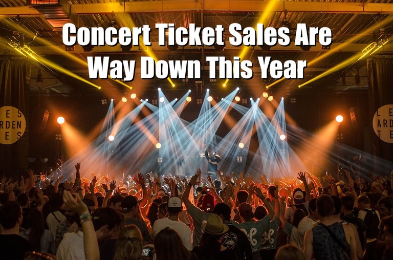 Concert Ticket Sales Are Down By A Lot This Year Music 3.0 Music