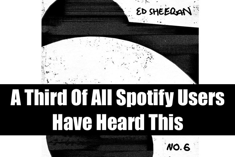 Ed Sheeran Spotify listeners image