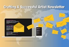 artist email newsletter image