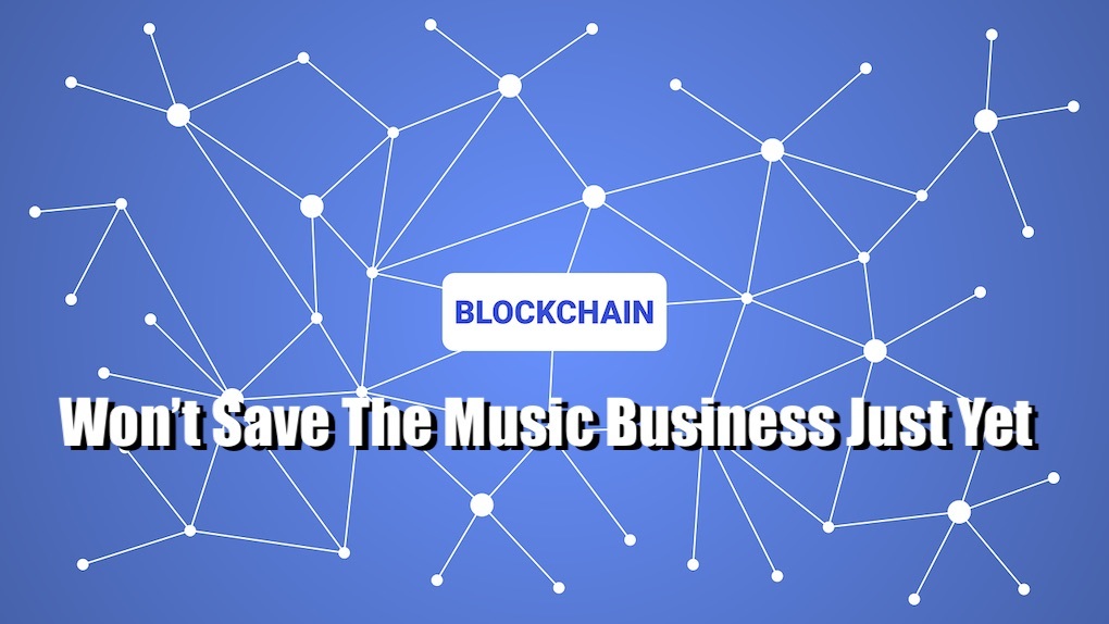 Blockchain music image