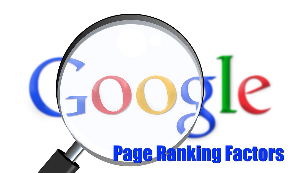 Google page ranking factors image