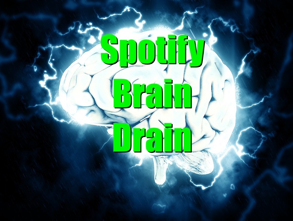 Spotify Brain Drain image