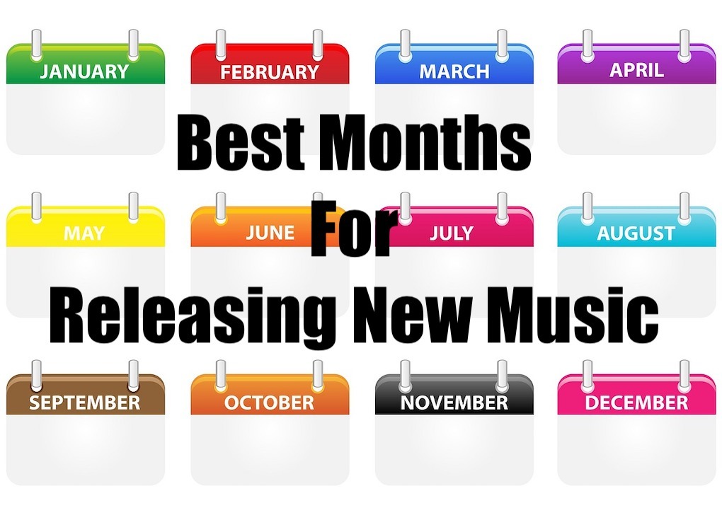 Best months to release new music image