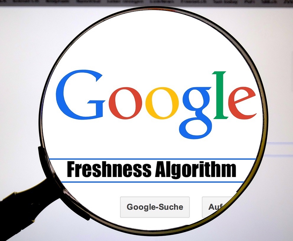 Google freshness algorithm image