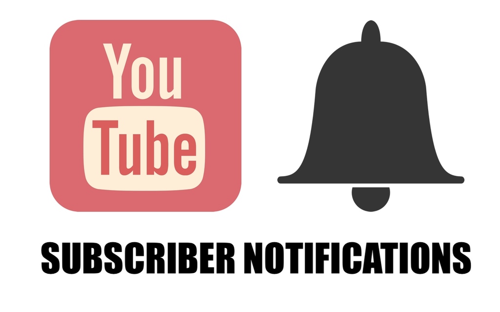YouTube subscriber notifications image
