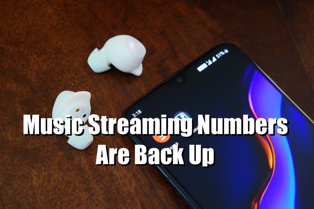 Music streaming numbers back up image