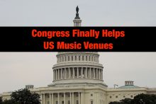 Congress Helps US Music Venues image