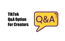 TikTok Q&A option for creators image