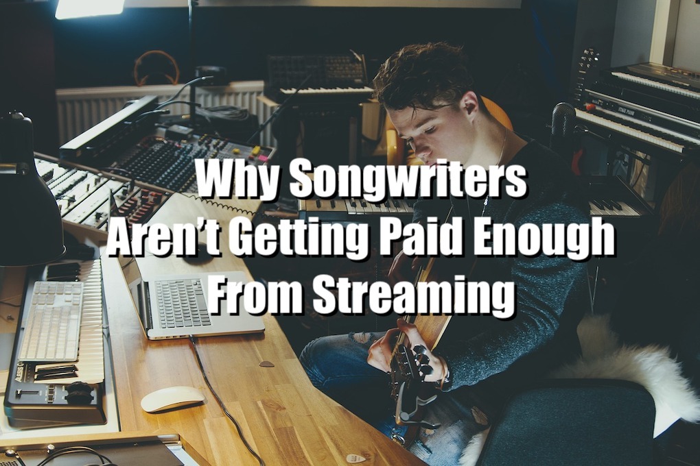 Songwriters aren't getting paid enough from streaming image