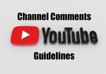 YouTube channel comments guidelines image