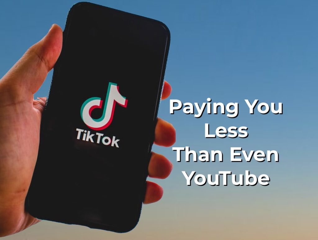 TikTok payouts less than YouTube on the Music 3.0 Blog
