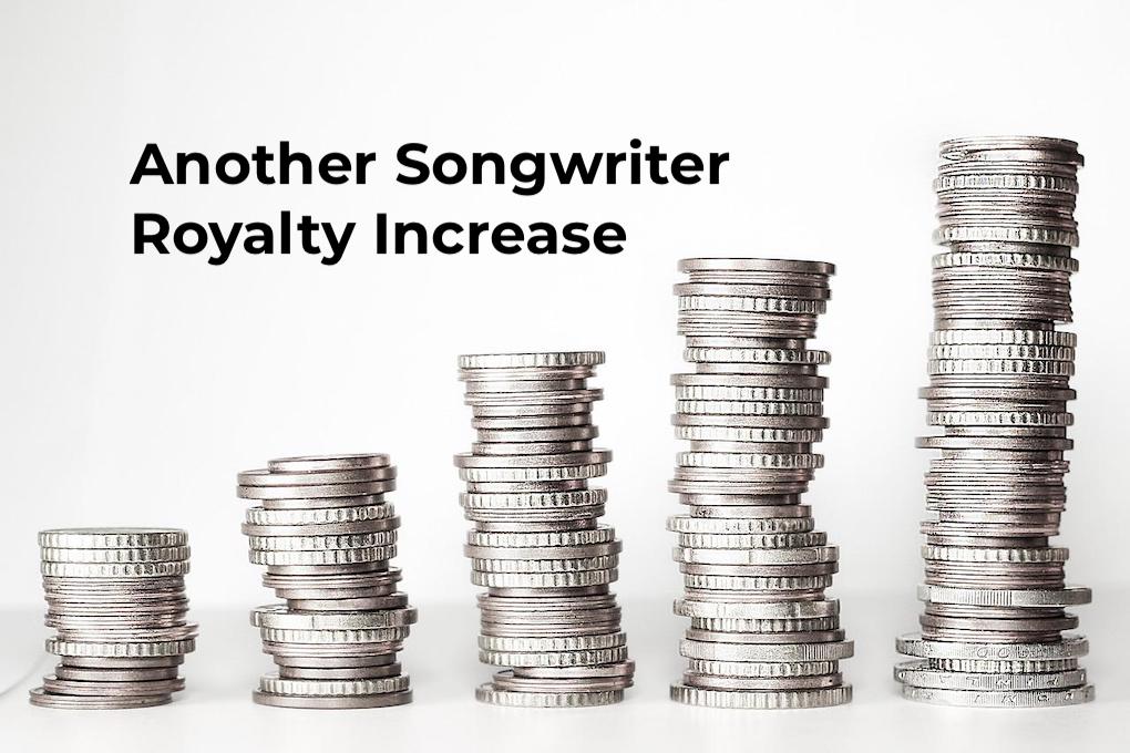 Another songwriter royalty increase explained on the Music 3.0 Blog