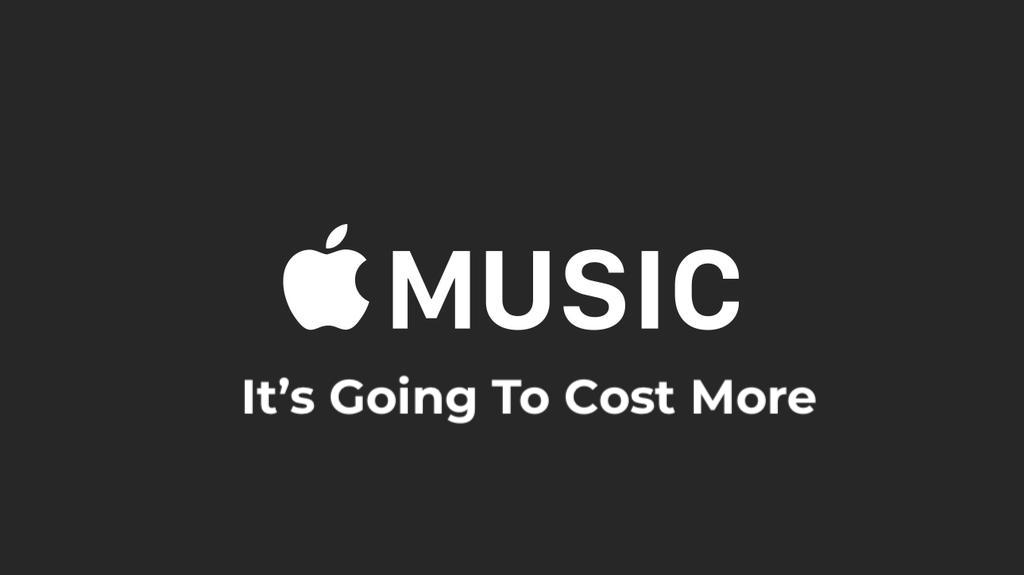Apple Music price increase on the Music 3.0 Blog