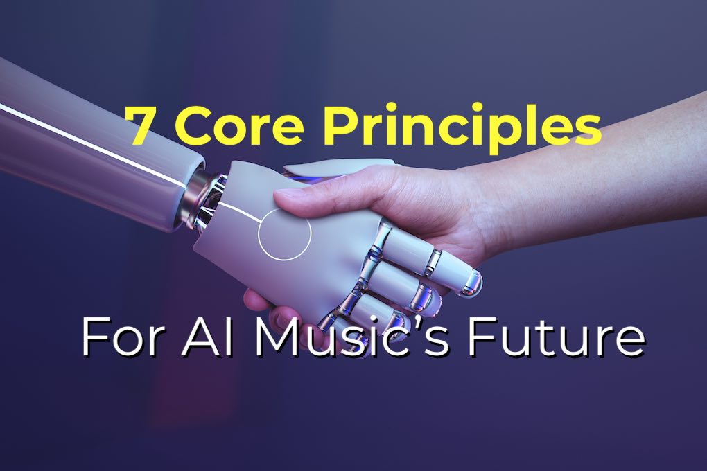 7 core principles for AI music's future