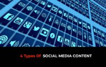 4 types of social media content