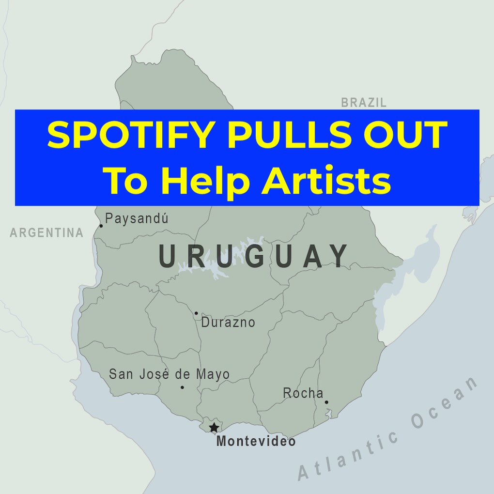 Spotify pulls out of Uruguay over poorly written law