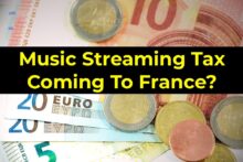 Music streaming tax