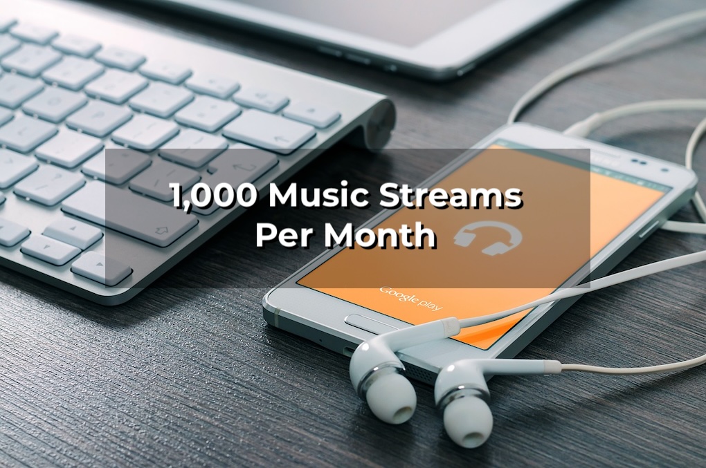 1,000 streams