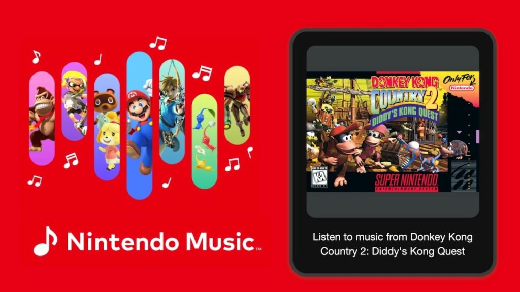 Nintendo Video Game Music streaming service