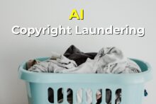 AI copyright laundering