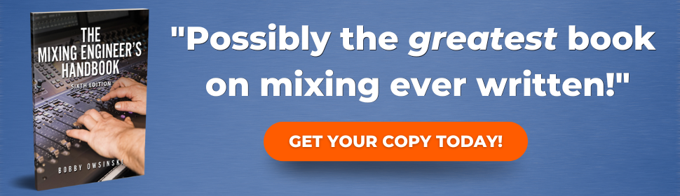 Get your Mixing Engineer's Handbook